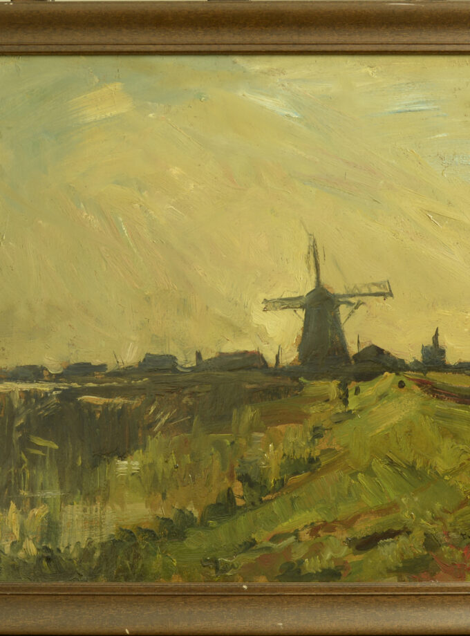 Landschap met molen