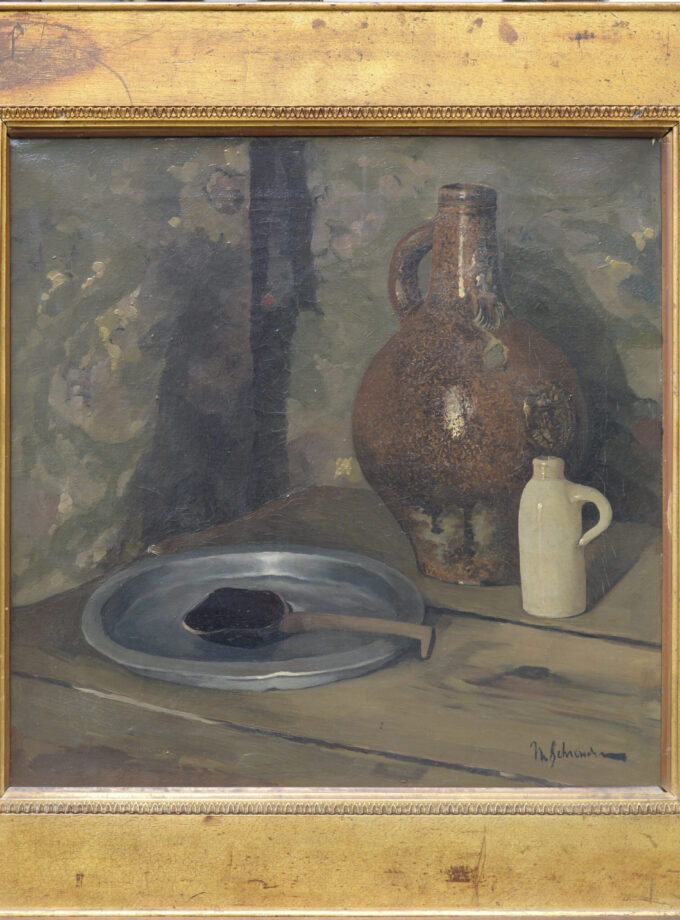 Stilleven met baardkruik