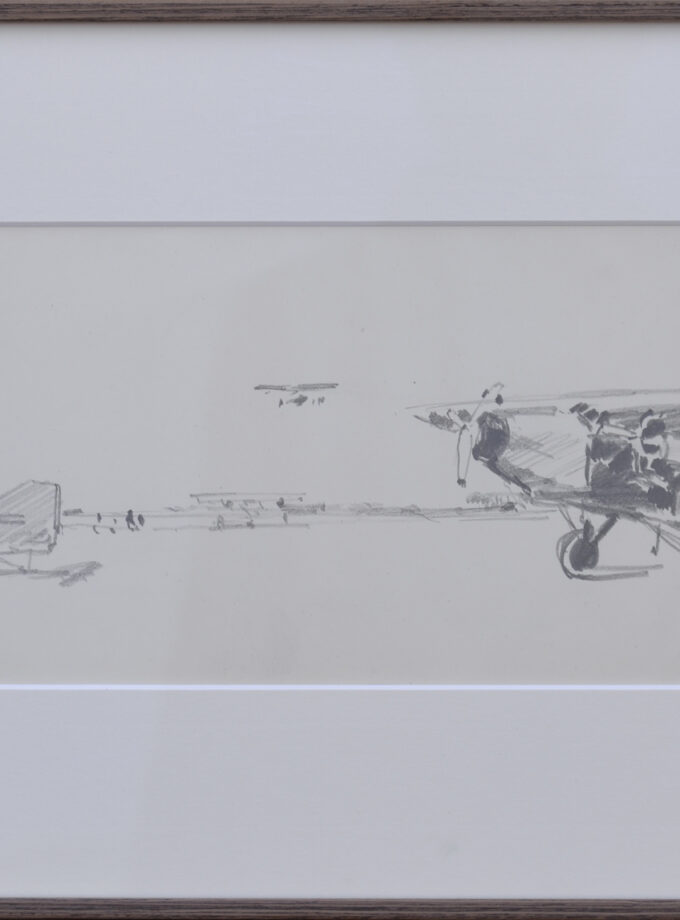 Tekening van vliegtuigen