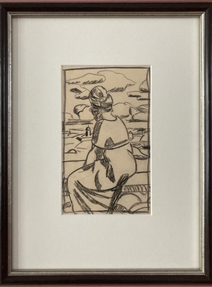 Le Balcon, dame in Antibes